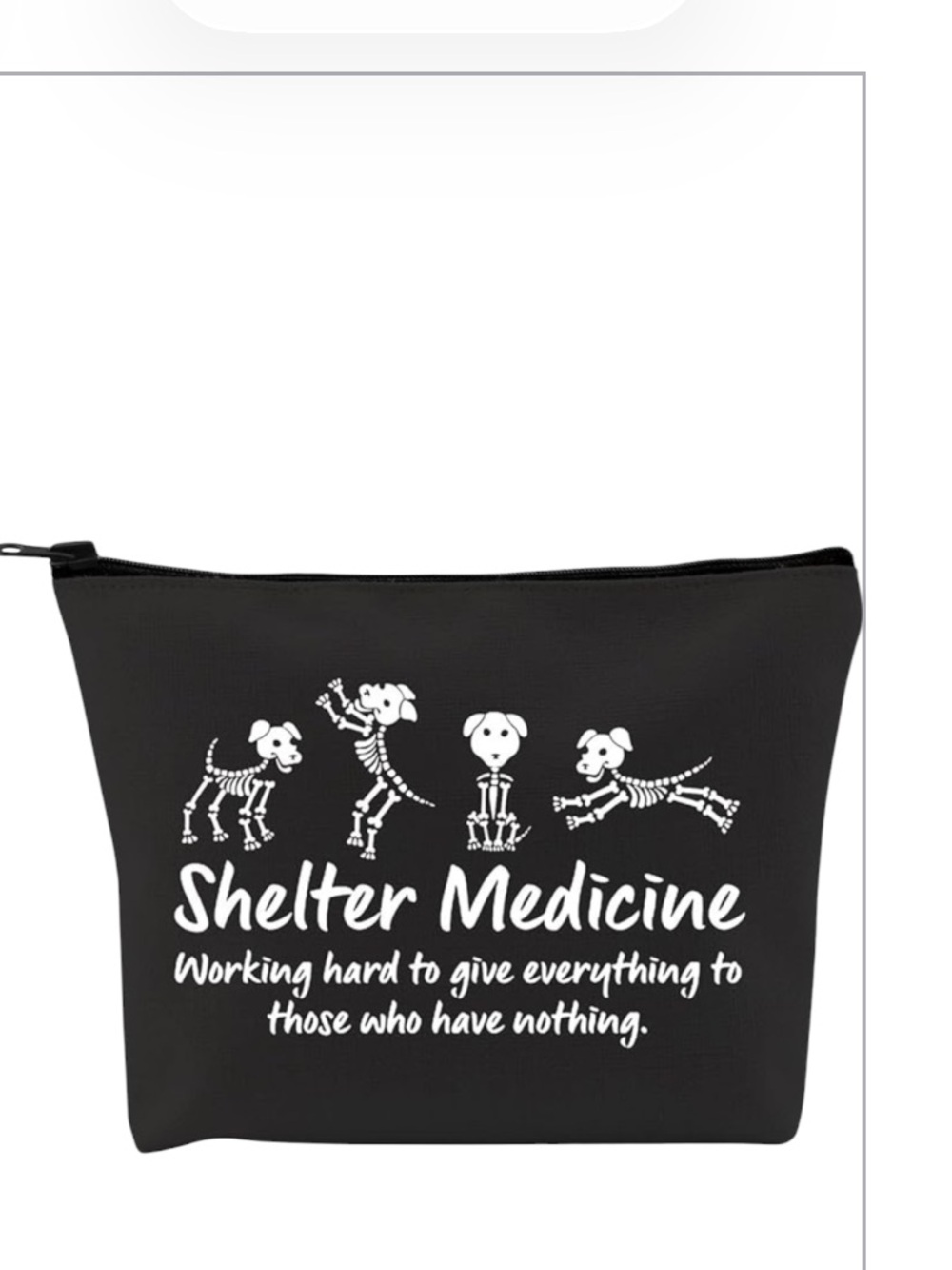 GJTIM women’s Shelter Medicine Graphic Makeup Bag